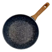 Genérico - Sartén De 20 Cm Keep Rokka, Antiadherente, Aluminio Forjado, Negro