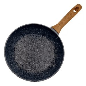 Genérico - Sartén De 20 Cm Keep Rokka, Antiadherente, Aluminio Forjado, Negro