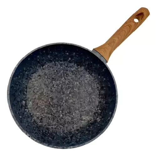 Genérico - Sartén De 20 Cm Keep Rokka, Antiadherente, Aluminio Forjado, Negro