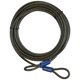 thumbnail image 1 of Cable de seguridad Schlage Flexible de acero de 3/8 pulgadas, 9,1 m, 1 of 3