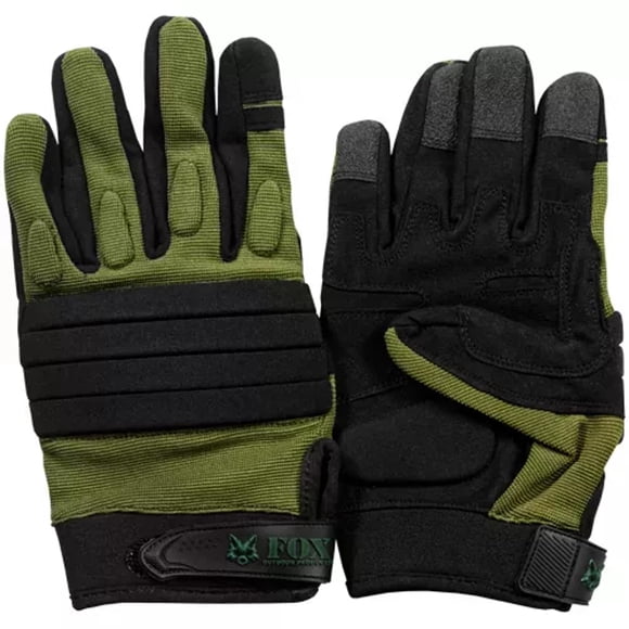 Guantes Fox Outdoor Flex-Knuckle Raid Olive Drab, talla L