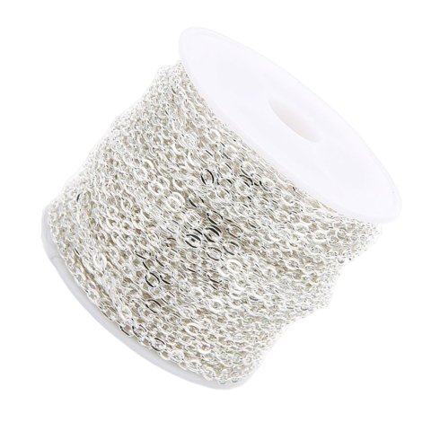 Bothyi - Extensor De Cadena Cadenas De Extensión Para Collar Fabricación De Joyas Plata