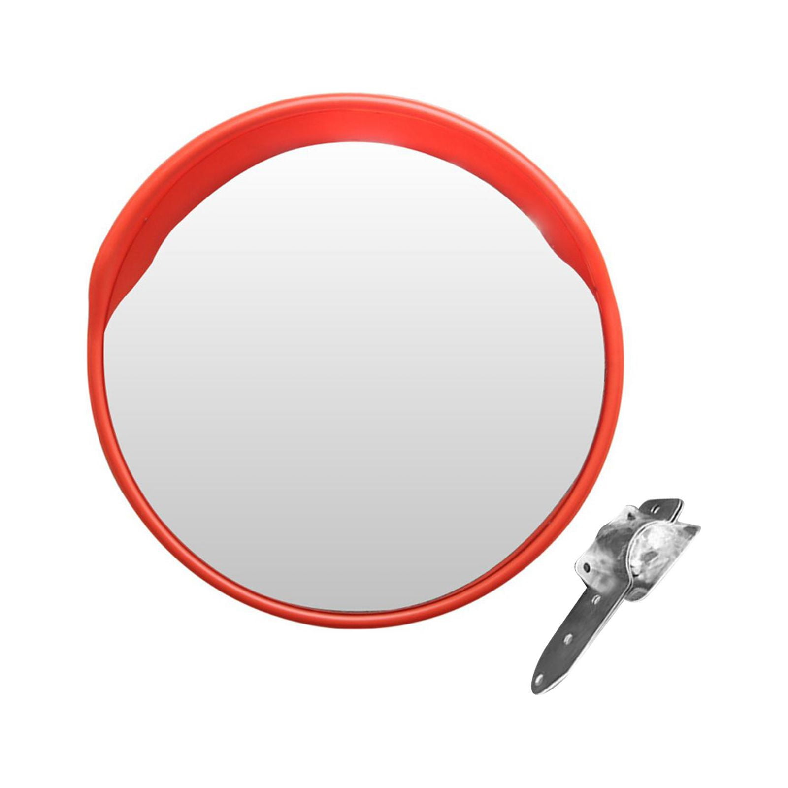 Magideal - Espejo Espejo De Esquina Seguridad En La Calle Estacionamiento Espejo De Seguridad Curvo Con Soporte De Fijación A La Pared Espejo De Tráfico 55cm Al Aire Libre