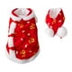 thumbnail image 2 of Ropa Para Perros Con Bufanda, Disfraz Rojo Para Perros, Para Celebraciones, Cosplay, Vacaciones, 2 of 3
