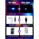 thumbnail image 4 of Cadena de luces Minetom que cambian de color, 33 pies, 100 LED, USB, 4 of 8