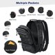 thumbnail image 3 of Mochila de pesca MoKo con soporte para cañas y equipo, impermeable, 3 of 7