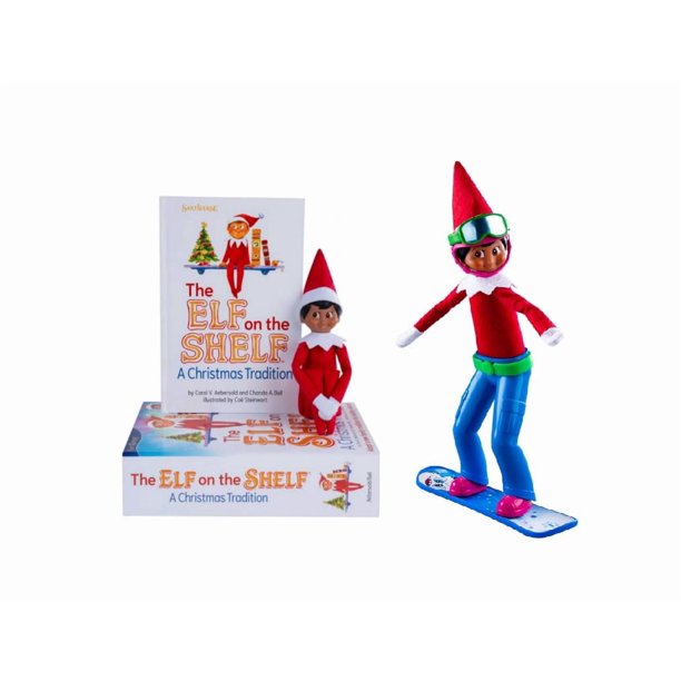 Set de Snowboard MagiFreez Swish and Sleigh para Elfo de la Estantería – Juego de Juguete