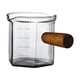 thumbnail image 5 of Taza Medidora De Vidrio, Taza Mezcladora Transparente Resistente Al Calor Para Cafetería Estilo Teahouse A, 120ml, 5 of 5
