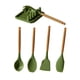 thumbnail image 1 of Juego De Utensilios De Cocina Para Casa De Mu?ecas, Accesorios Ricos, Adorno Para Casa De Mu?ecas 1:6, Verde, 1 of 5