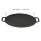 thumbnail image 3 of 1pc, BBQ Grill Pan With Two Hanging Ears, Oil Frying Baking Pan, Non-stick Induction Cooker Cooking Grilling Pans, BBQ Tools, BBQ Accessories, Grill Accessories, 3 of 4