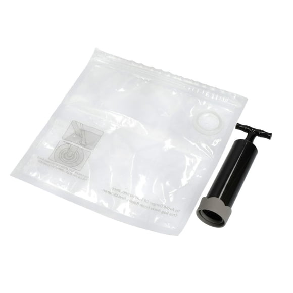 Set De Bolsa Al Vacío De 4 Piezas Plástico Transparente