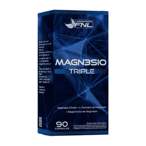 Triple Magnesio: Citrato + Treonato + Bisglicinato 90 Capsulas Fnl