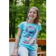 thumbnail image 2 of Camiseta Disney Lilo & Stitch para niñas pequeñas 7-8, 2 of 2