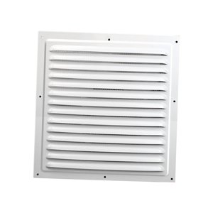 Magideal - Cubierta De Rejilla De Ventilación Cuadrada De Aluminio Aleación Para Aire Con Rejilla Antirretorno Fácil Instalación Adecuada Para Baño Hogar Oficina 30 Centimetros