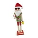 thumbnail image 3 of Cascanueces De Estatuilla De Papá Noel De Verano De Madera De 38cm Para Decoración Interior De Fiesta De Festival Estilo F, 3 of 3