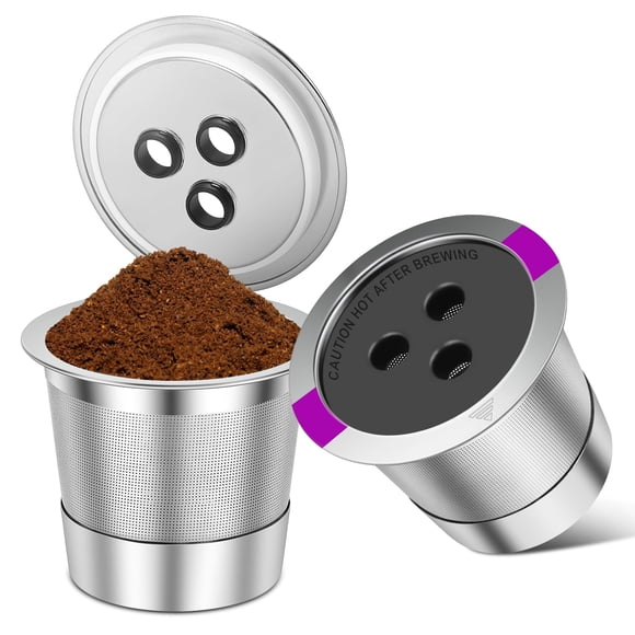 Cápsulas K Reutilizables Sanyedou – Pack de 2 para Cafeteras Ninja