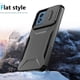 thumbnail image 4 of Funda Resistente para Motorola Moto G22 con Tapa Deslizante y Protección Militar Negro, 4 of 6
