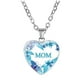 thumbnail image 1 of Collar Para Mamá Regalos Para El Día De La Madre Collar Para Mujer Para Esposa Madre Celebración Azul, 1 of 3