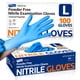 thumbnail image 1 of Guantes de nitrilo para exámenes Supmedic Medical, sin látex, 100 unidades, azules, 1 of 6
