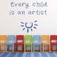 thumbnail image 2 of Decomural Every Child Is An Artist Nursery WS-34272, 2 of 2