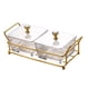 thumbnail image 3 of Contenedor Metal Frame Transparente Portátil Para Picnic Restaurante Cocina 2pcs, 3 of 3