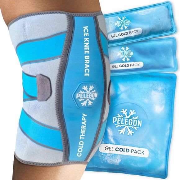 Bolsa de hielo para la rodilla Pelegon ajustable para aliviar el dolor de rodilla