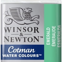 Pintura Acuarela Winsor & Newton Cotman Half Pan Emerald