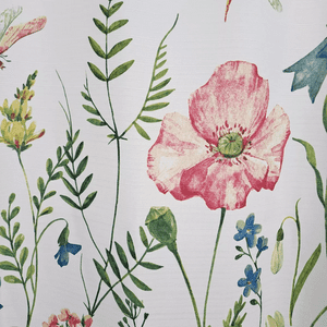 Genérico - Cortina De Baño Estampada Con Forro 180X180 Cm, Multicolor