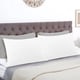 thumbnail image 2 of PiccoCasa Juego de Fundas de Almohada con Cremallera de Microfibra Suave, Juego de 2, King Blanco, 2 of 7