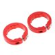 thumbnail image 2 of 2 unids aleación bicicleta manillar agarre anillo de bloqueo extremo anillo de bloqueo rojo 8 mm, 2 of 5