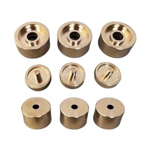 Bothyi - Piezas De Reparación De Tapas De Válvula De Trompetas, Latón Para Mejorar La Reparación Del Sonido