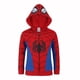 thumbnail image 2 of Conjunto Para Niños Spider man Con Sudadera Con Capucha Y Pantalones Azul Y Rojo, 2 of 7