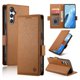 thumbnail image 1 of Funda Cartera Magnética con Tarjetas y Soporte para Samsung Galaxy M35 Marrón, 1 of 6