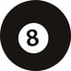 thumbnail image 1 of Decomural Snooker Pool Black 8 Ball WS-19051, 1 of 2