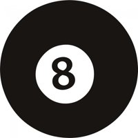 Rienda Libre Graphics - Decomural Snooker Pool Black 8 Ball Ws-19051