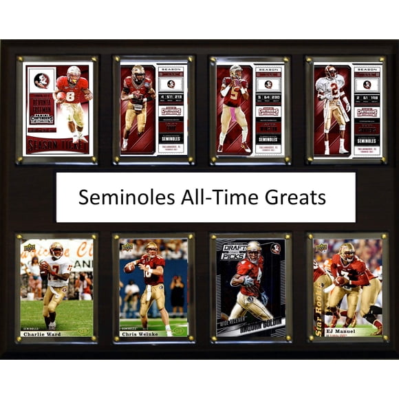 Placa C&I Collectables NCAA Florida State Seminoles 1215FSUATGN/A
