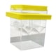 thumbnail image 3 of Caja de crianza flotante Caja reproductora de peces Nurserería Separación Hatchery Caja de aislamiento de pescado para pescados para bebés Camarones, Amarillo, 3 of 5