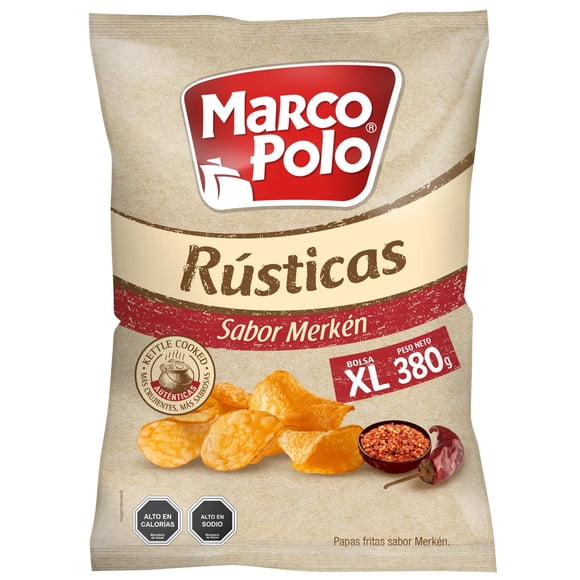 Papas Fritas Rúticas Merkén, 380 g