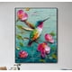 thumbnail image 1 of Cuadro colibri 30x40 cm negro marco, 1 of 2