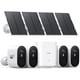 thumbnail image 1 of Cámaras de seguridad solares AOSU SolarCam Pro 2K QHD 4-Cam Kit, 1 of 9