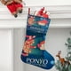 thumbnail image 2 of Ponyo en el Acantilado Tema: Calcetines de Navidad, fino lino blanco para colgar en escaleras y chimenea, decoración navideña para el hogar, regalo de Navidad.54cm×38cm, 2 of 5
