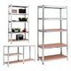 thumbnail image 5 of Estante Metalico 180x90x40 Para Oficinas Organizador Aspor, 5 of 9