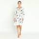 thumbnail image 1 of Camisa de Dormir Sesgo Ivory Estampado, 1 of 4