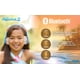 thumbnail image 3 of Auriculares eKids Moana Wireless con micrófono y cable auxiliar, 3 of 9