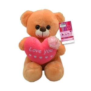 Peluche 25 Cm Oso San Valentin Big Party