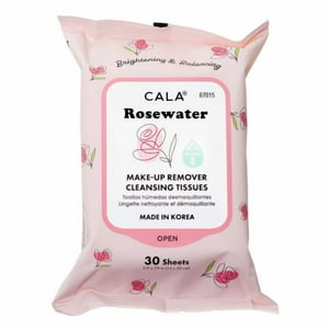 Toallitas Desmaquillantes Cala Agua De Rosas 30 Toallitas