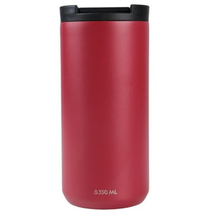 National Geographic - Mug Acero Inoxidable Tapa Flip Antideslizante 350Ml Rojo