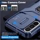 thumbnail image 3 of Funda Armada para Samsung Galaxy A36 con Tapa Deslizante y Soporte Magnético Giratorio Azul, 3 of 5