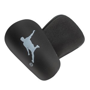 Ioensy - 2X Mini Espinilleras De Fútbol Equipo De Entrenamiento De Fútbol Guardias Para Deportes Niños Negro S