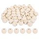 thumbnail image 1 of Uxcell 50Pcs 18mm Cuentas de Madera, Cuentas Naturales de Madera Sin Terminar Cuentas Espaciadoras Redondas de Madera para Hacer Joyas de Pulseras, 1 of 6